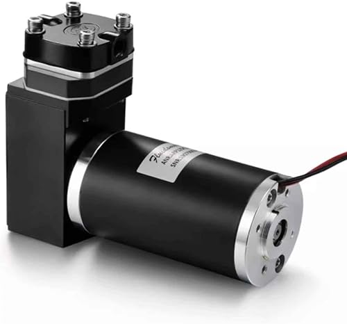 iDili DC12/24V Mini Air Pump Bubble Water Level Gauge Swing Piston FRC Robotic Vacuum Pump 50W 17L/min (24V)