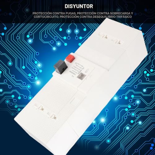 Disyuntor eléctrico de aire 30 60A que evita sobrecargas en redes bipolares de baja tensión 3
