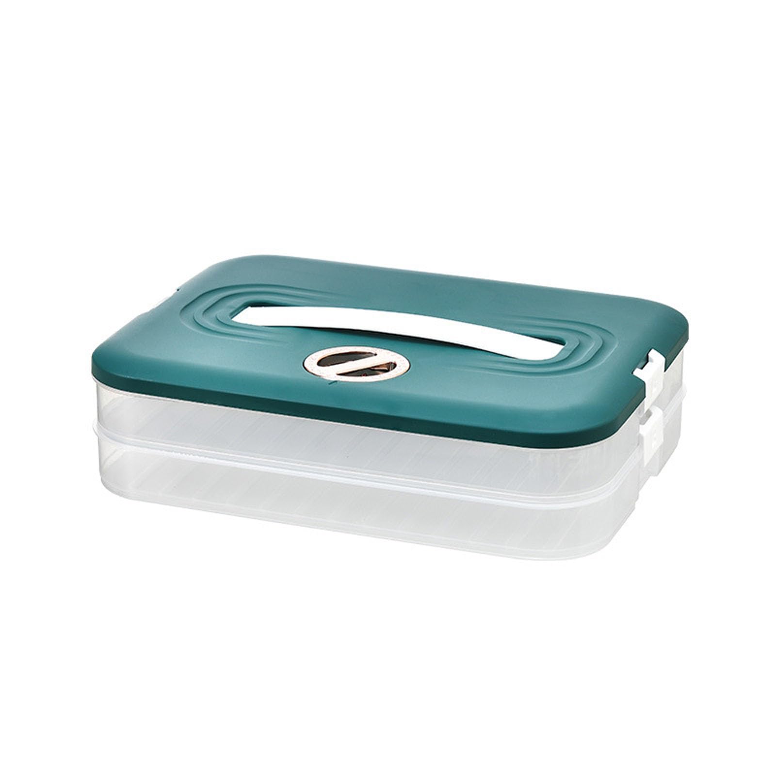 Jazuaiao Time Recoder Cookie Carriers Food Storage Box Multilayer Stackable Container
