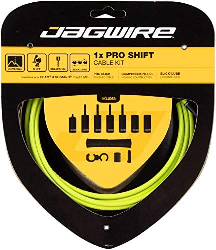 Jagwire Pro Unisex Adult Cables And Sheaths, Green, One Size #TOP10