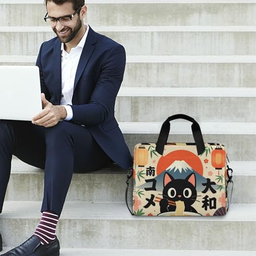 Bolso para Laptop Crossbody 15.6 pulg con Asa y Correa miniatura 3