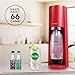 SodaStream Terra Sparkling Water Maker Bundle (Red), with CO2, Dishwasher Safe Bottles, and Bubly Drops Flavors