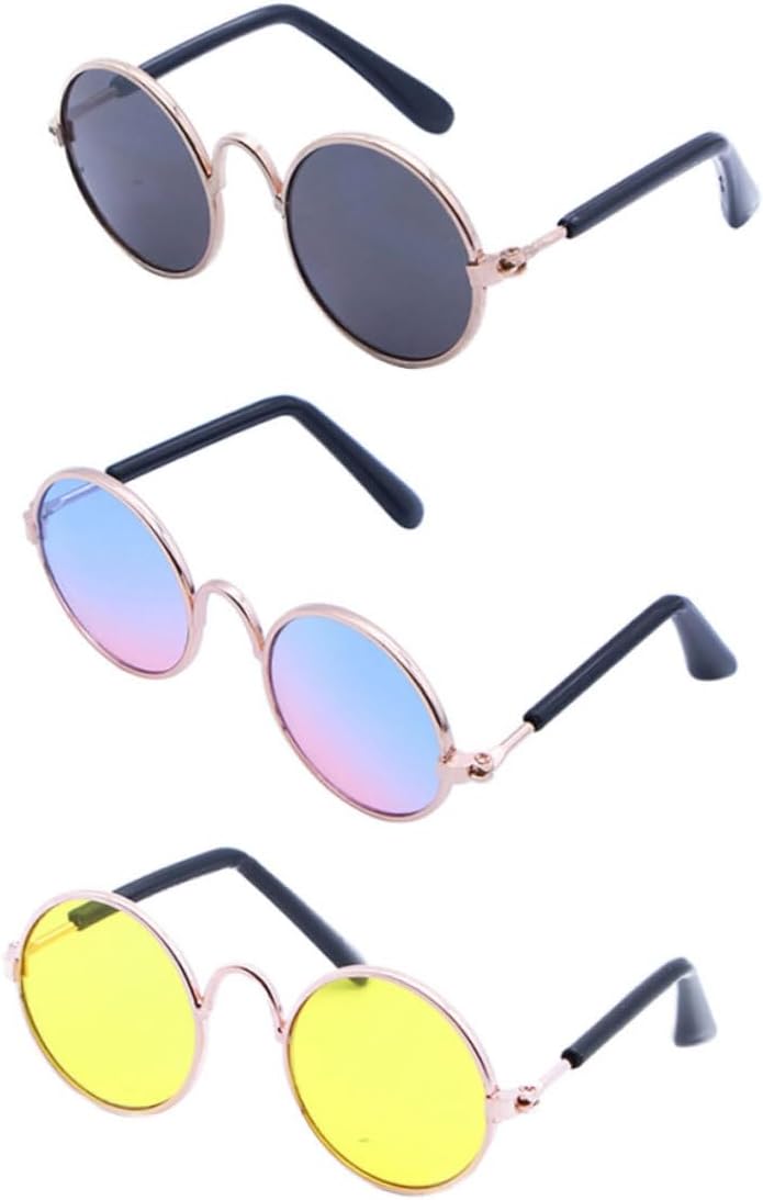 TOYANDONA 3pcs Retro Frame Pet...