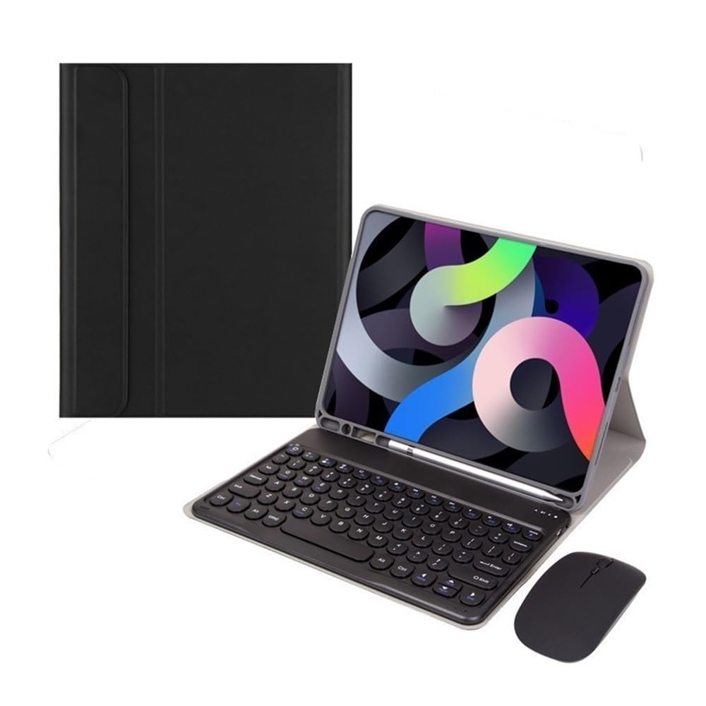 Étui iPad Pro 13 2024 clavier souris ensemble de protection noir magnétique - 7