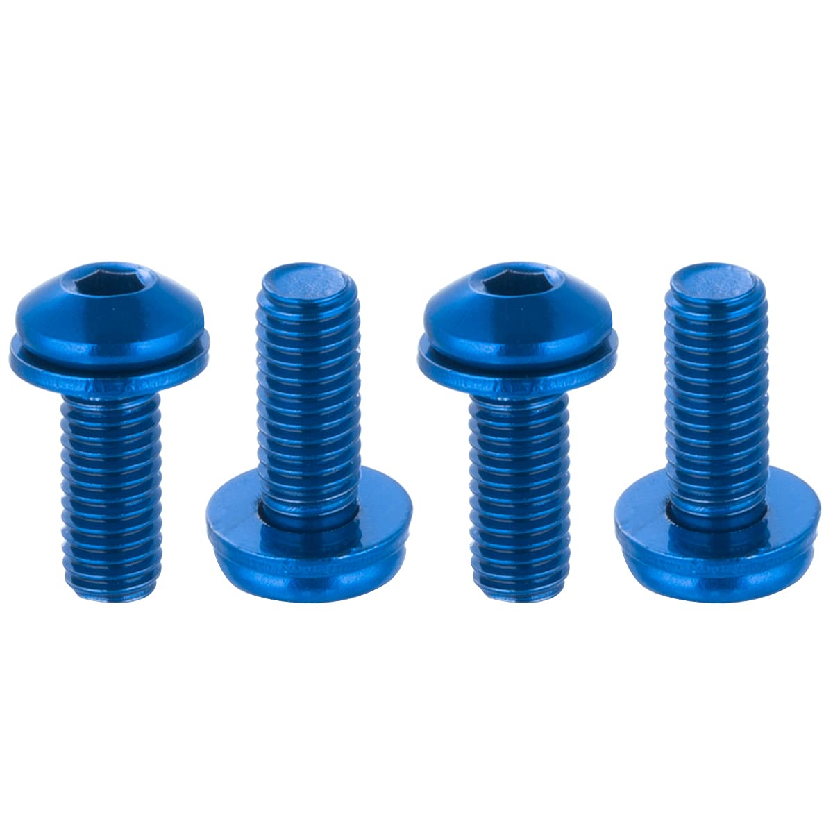 Viti per Portaborraccia per Bici, 2 Pezzi Bulloni per Portaborraccia per Bici M5x12mm Viti per Portaborraccia per Bicicletta Viti in Lega di Titanio con Guarnizione per Bici da Strada di Montagna