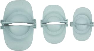 Kitchen Tools, Empanadas Press Different Sizes for Cooking Kitchen 3 Pcs Dumpling Maker for Cooking Kitchen (Sky Blue)