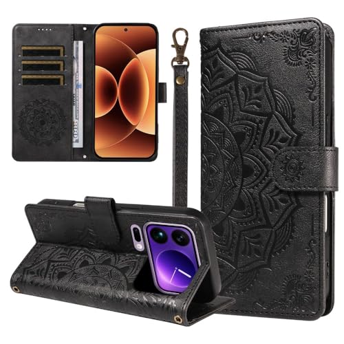 Housse cuir Xiaomi Redmi Note 15 Pro 4G Noir idéale pour vos déplacements urbains
