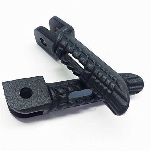 Httmt Mt390-025- Black Front Foot Pegs Footrest Compatible With Suzuki Gsx-R Gsxr 600 750 1000 2000-2011 #TOP3
