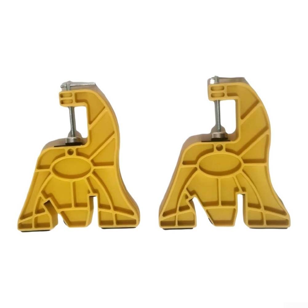 Generisch Snowboard Vise - Pinzas ajustables para banco de trabajo con almohadillas antideslizantes para encerar y trabajar bordes, plástico resistente para bricolaje y servicio de tiendas, color