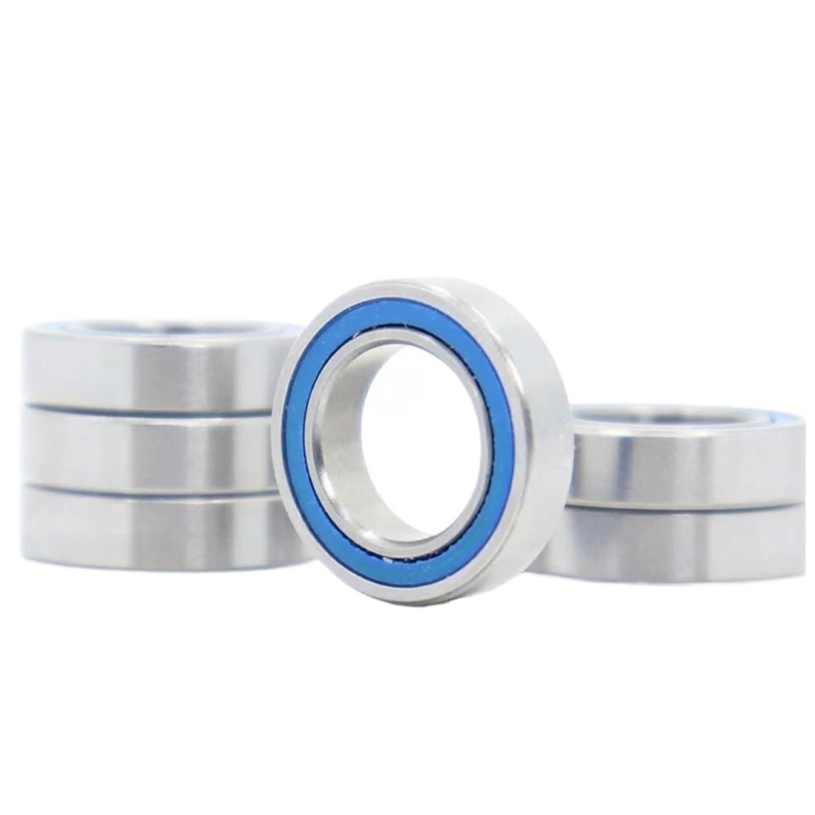 Aspectos, Rodamientos R1212rs Tamaño en pulgadas sellado azul, ABEC-3 R1212 2RS Piezas de rodamiento bolas eje for Hobby RC Car Truck 6 piezas