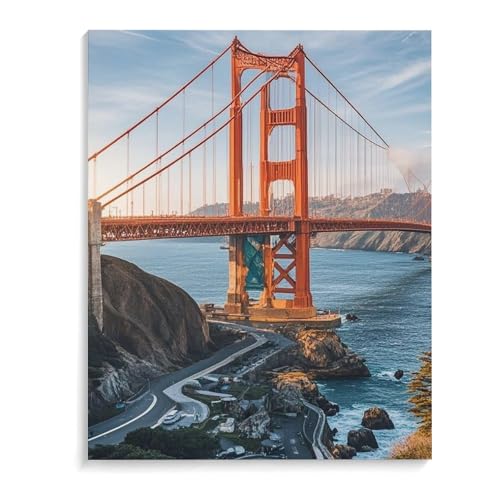 Tableau Golden Gate Bridge pour salon et chambre déco murale