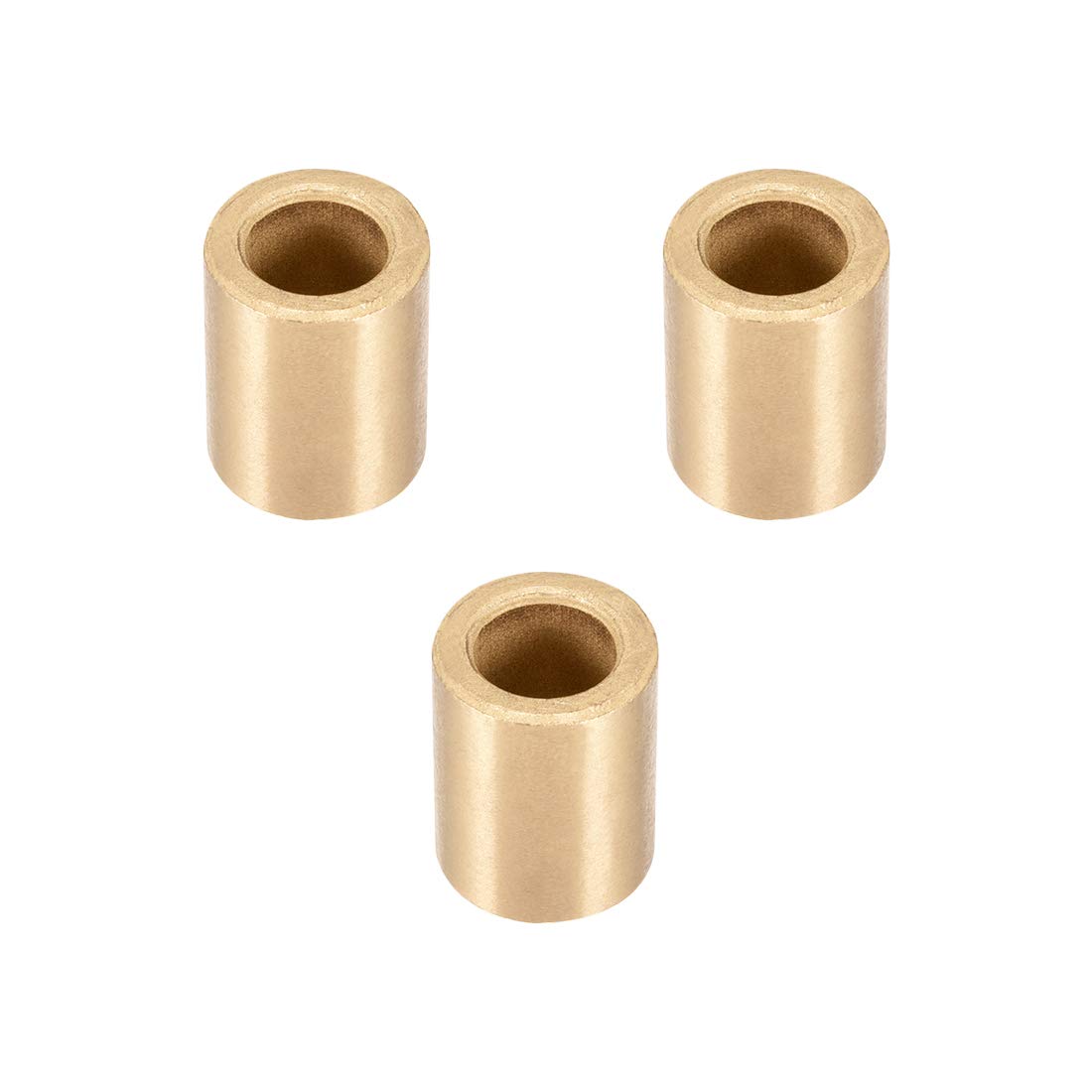 Manchon de roulement 10x16x20mm en bronze fritté bague autolubrifiante pour guidage linéaire