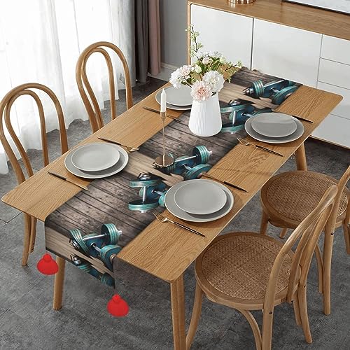 Chemin de table macramé anti-plis pour embellir une table de fête facilement