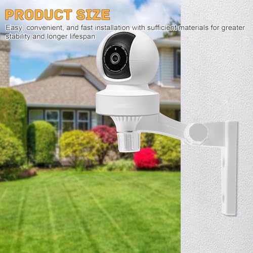 2 Stück Wandhalterung/Deckenhalterung Kompatibel Mit Reolink-Kamera E1/E1 Pro, Weiße 180 Grad Verstellbare Kamera Halterung