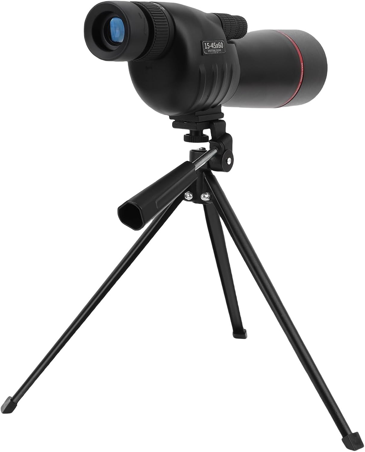 Pomya Spotting Scopes, Bak-4 Prism 60 Mm Objective Objective Porce of Portable Observation 15-45x Zoom for The Observation of Birds