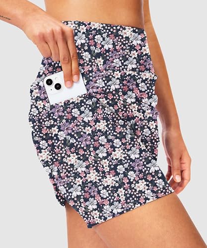 Image of Viodia Women's 18 inch /20 inch Long Swim Skirt High Waisted Modest Swimsuits Skirt Bathing Suit Tummy Control Swim Bottoms