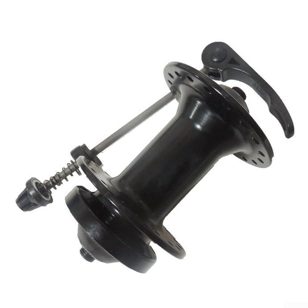 Moyeu de roue arrière à 36 trous de frein à disque 6 boulons de fixation pour pièces de vélo Accessoires 100 mm Argent