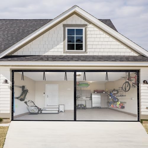 Q-Hillstar Magnetic Garage Screen Door