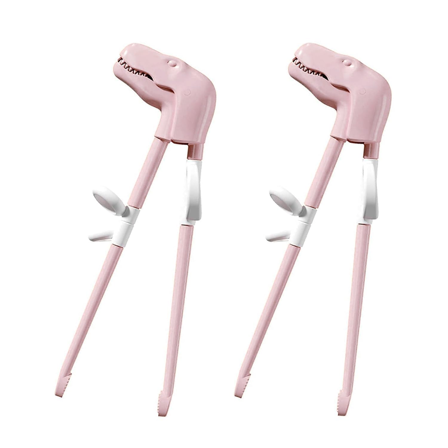 Baguettes d'apprentissage dinosaures rose pour accompagner les progrès de votre enfant