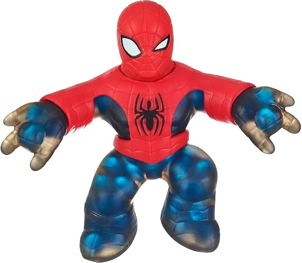 Marca: Heroes of Goo Jit Zu BANDAI - Goo JIT Zu- Pack 2 Heroes Marvel Spidreman VS Dr Octopus - CO41378 in use