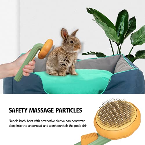 Pumpkin-Dog-Brush-for-Shedding-and-Grooming-Awpland-Long-Hair-Cat-Brush-with-Release-Button-Self-Cleaning-Slicker-Brush-for-Short-Long-Haired-Cats-Dogs-Puppy-Rabbits-Bunny