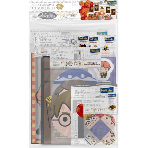 Kit Festa só um Bolinho Herry Potter Kids