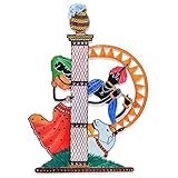 painted dogs zimbabwe  Wall Decor Art Hanging of Radhe Shyam - Radha Krishna - Handcrafted Eco Friendly Wooden Hand Painted Hand Decorated in India