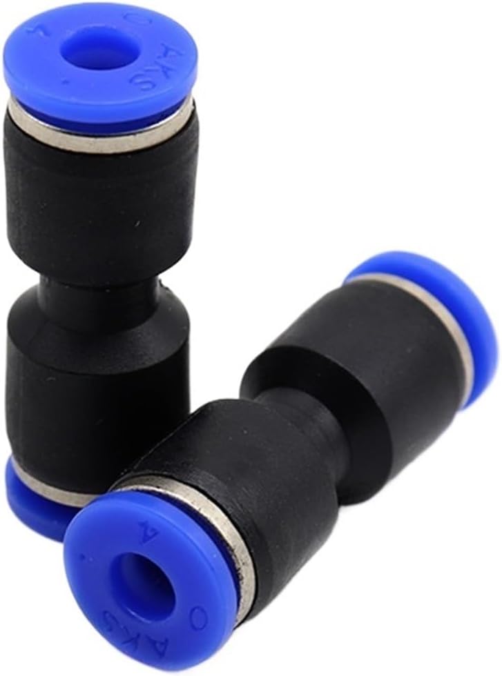 Pneumatic Fittings Push In Straight Reducer Connectors For Air Vacuum Water Hose Plastic Pneumatic Parts (Color : 16mm)