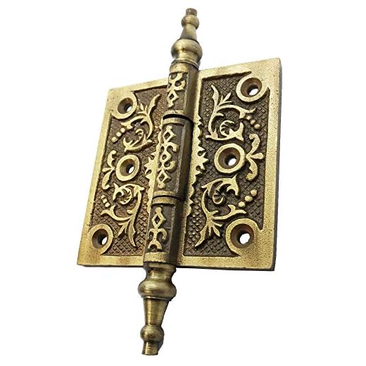 Victorian Iron Hinges for Classic Doors