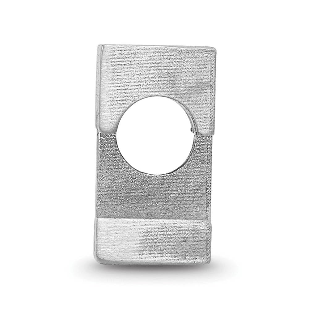 Sterling Silver University of Tennessee Enameled Logo Bead Charm