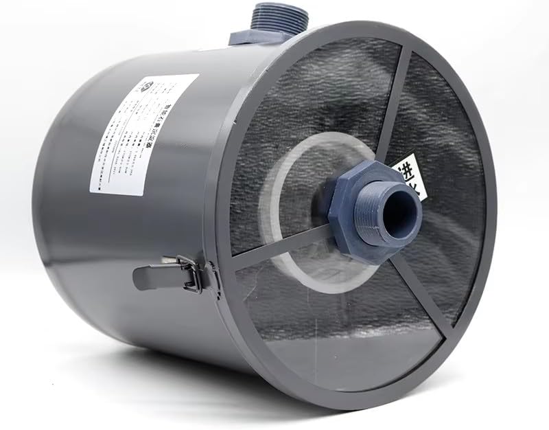 Dental Lab Gypsum Stone Plaster Powder Trap Filter 304 Stainless Steel Sedimentat Tank, 27*30.3, Black