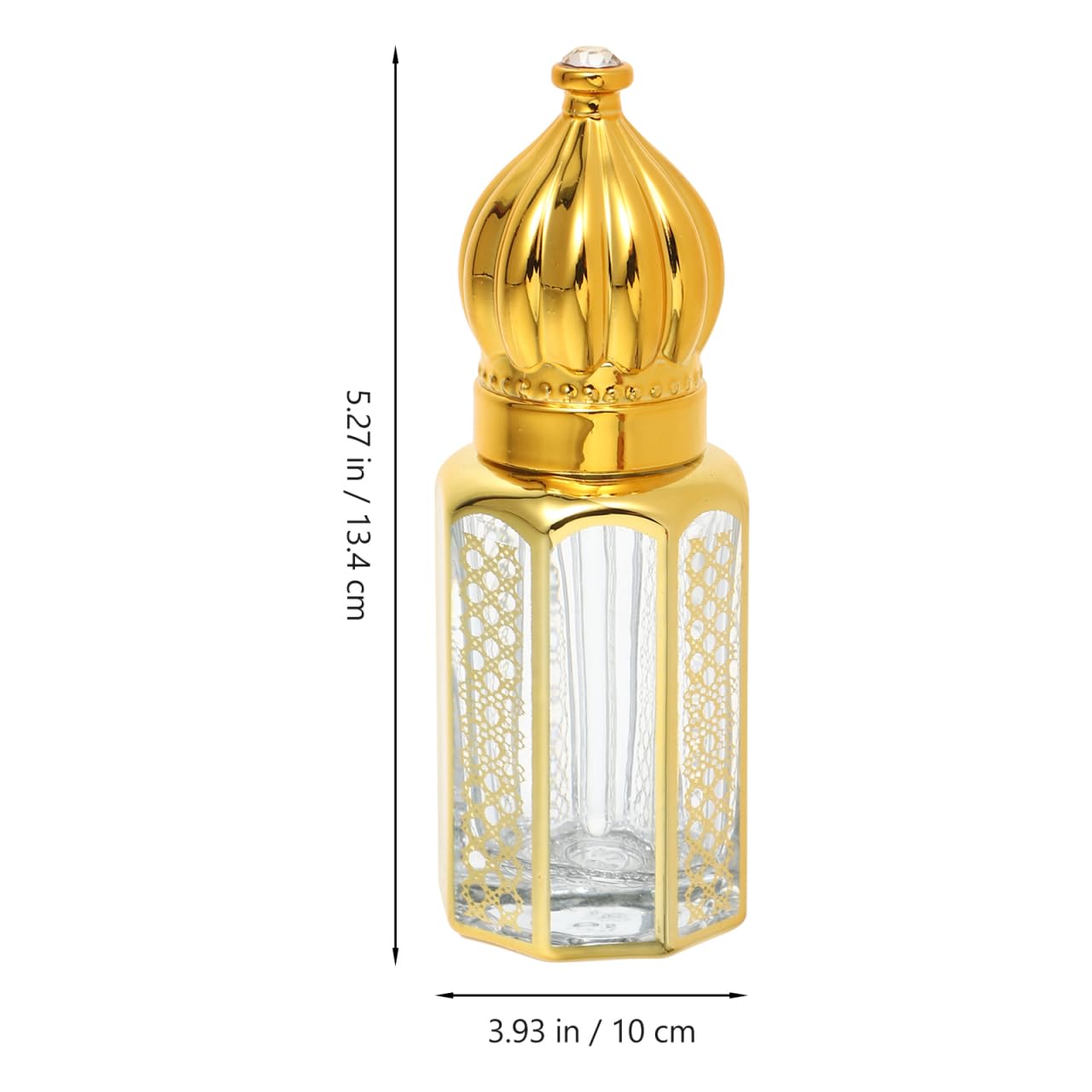 LALAFINA Essential Oil Dropper Bottles 3 pcs Empty Glass Dropper Bottles for Oils Perfume Aromatherapy Refillable Leak-Resistant Travel Containers 2.36 X 0.98 X 0.98 in image 2