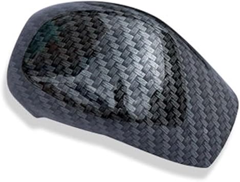 Shift Knob Fit for MG ZS MG6 MG3 RX5 Gear Head Shift Knob Cover Carbon Fiber Pattern Car Car-Styling Center Interior Accessories Decoration LightCarbon Fiber