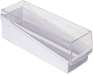 Slide Draining Tray, 100-Place for up to 200 Slides, ABS, White