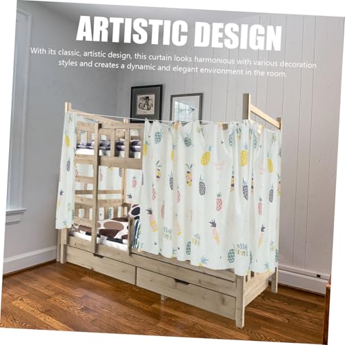 Rideau de salon en coton double couche lot de 2 - 8