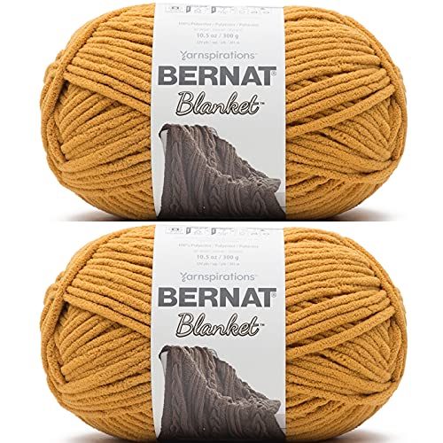 Bernat Blanket 300g - Burnt Mustard - Pack of 2 Balls