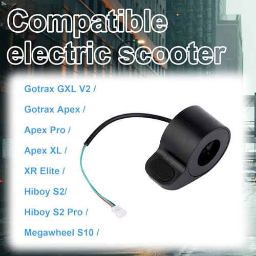 image for lasuroa Thumb Throttle Replacement for Gotrax GXL V2 Electric Scooter,