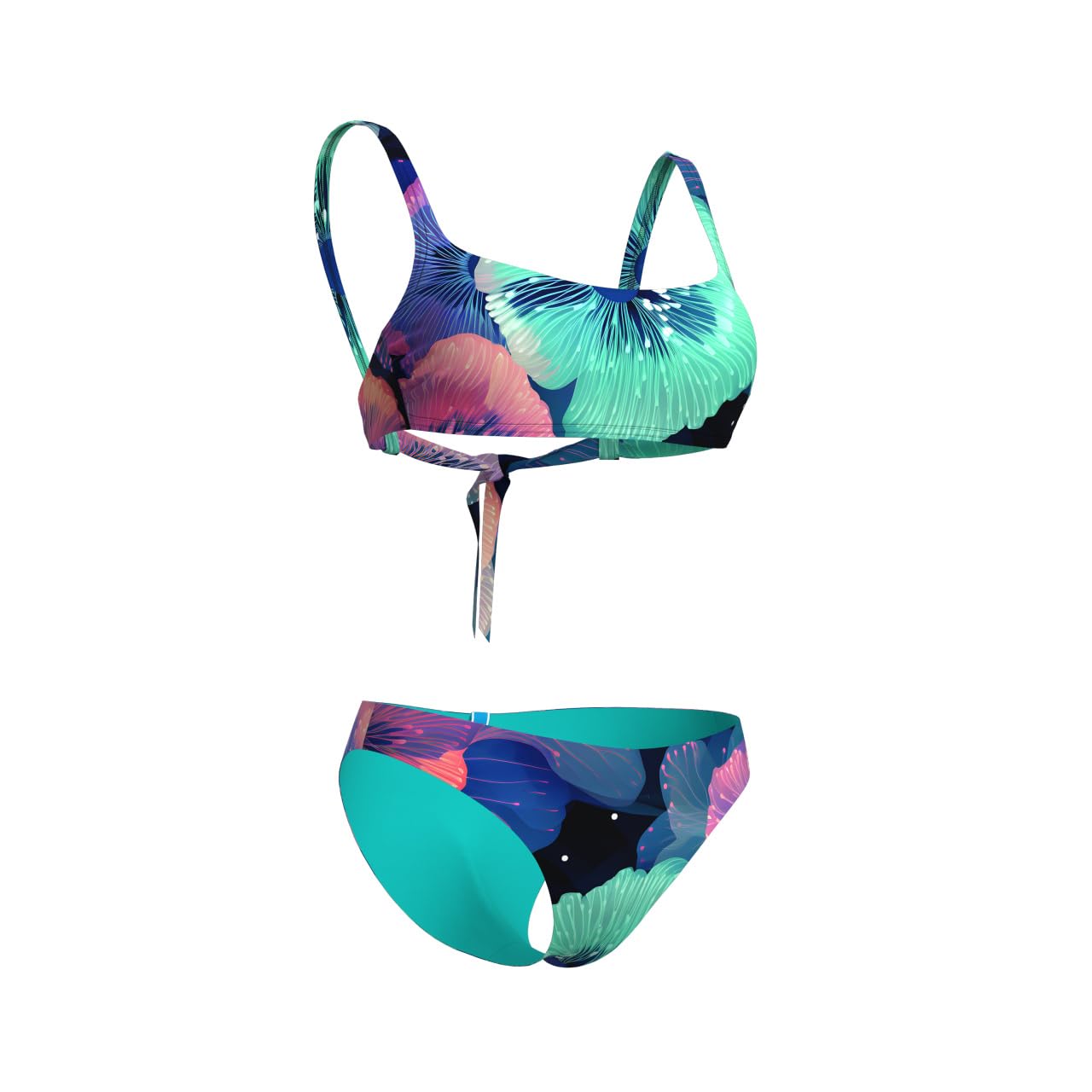 ARENA 2 sztuki Kobiety Women's Arena Water Prints Bikini Bralette
