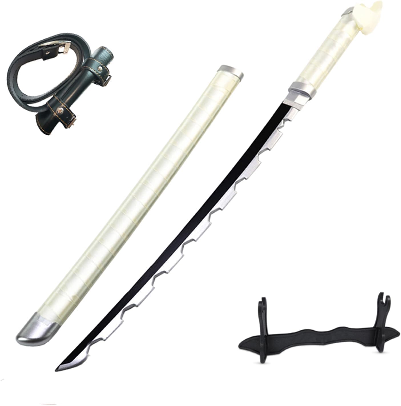 Cosplay Demon Slayer Sword Wooden for Kids Hashibira Inosuke Anime Samurai Swords Katana 29-inch Christmas Multiple Styles Available