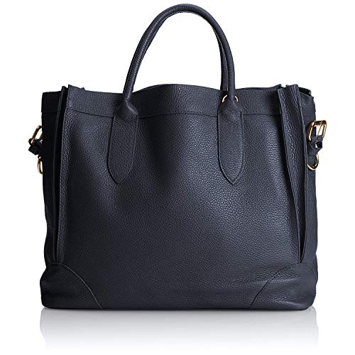 Chicca Borse Femme en cuir sac à main 37 x 30 x 15 cm - mod. Elena Cover