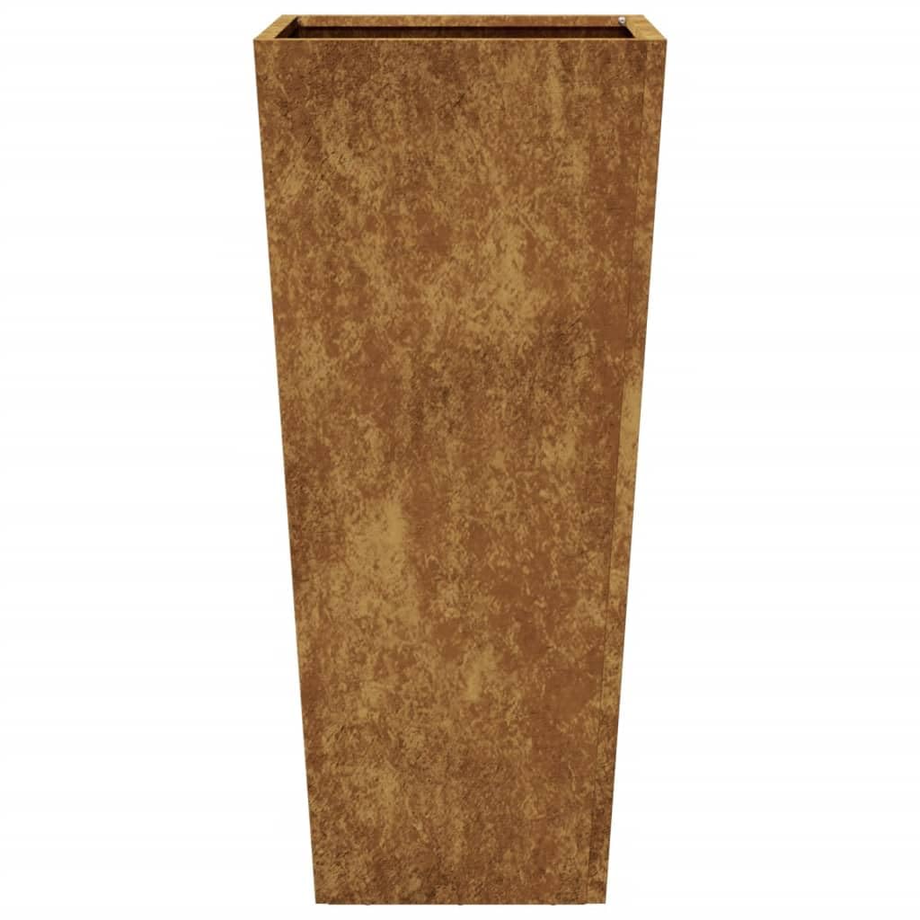 Generico Fioriere da Giardino 2 pz 35x35x75 cm in Acciaio Corten,Prato e Giardino,Giardinaggio,Vasi e fioriere-851093