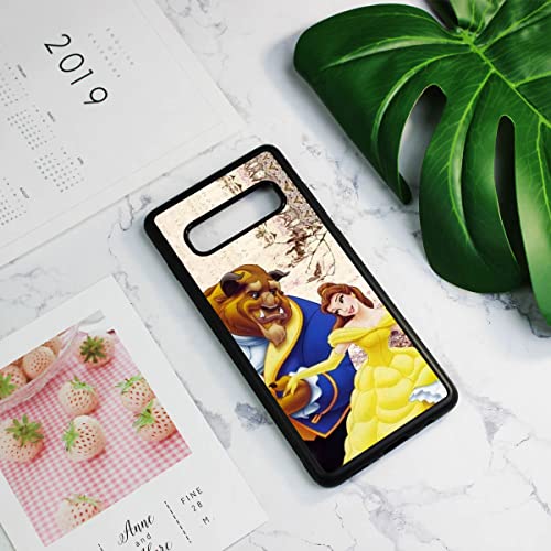 For Samsung S10+, For Samsung Galaxy S10 Plus, Durable Protective Soft Back Case Phone Cover, Hot13504 Beauty Beast Belle 13504 #TOP3