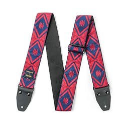 Dunlop PWM05 Sangle guitare Pendleton Jacquard – Big Horn - Les Beatles, Paul McCartney, John Lennon, RIngo Starr, George Harrison Dunlop PWM05 Sangle guitare Pendleton Jacquard - Big Horn – Image 2