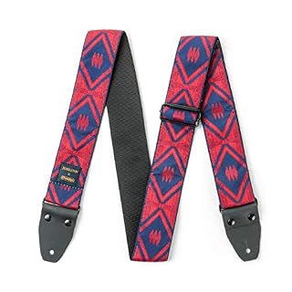 Dunlop PWM05 Sangle guitare Pendleton Jacquard – Big Horn - Les Beatles, Paul McCartney, John Lennon, RIngo Starr, George Harrison Dunlop PWM05 Sangle guitare Pendleton Jacquard - Big Horn – Image 2