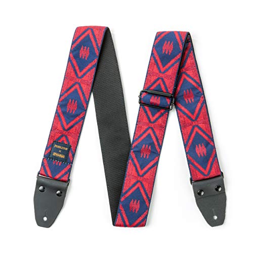 Dunlop PWM05 Sangle guitare Pendleton Jacquard – Big Horn - Les Beatles, Paul McCartney, John Lennon, RIngo Starr, George Harrison Dunlop PWM05 Sangle guitare Pendleton Jacquard - Big Horn – Image 3