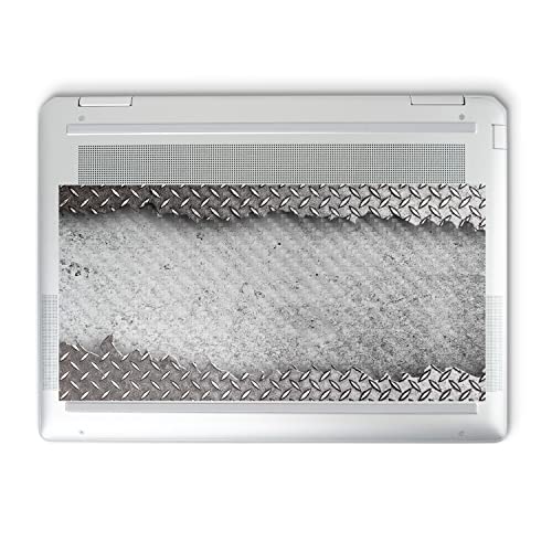 Image of MightySkins Carbon Fiber Skin Compatible with HP Spectre x360 14 inch (2022) Full Wrap Kit - Ripped Metal | Protective, Durable Textured Carbon Fiber Finish | Easy to Apply | Made in The USA