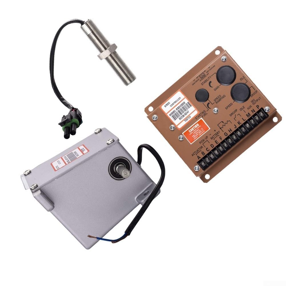 Zuverlässiges Leistungsset ADC120 Elektrischer Stellantrieb, ESD5500E Regler & MPU 3034572 Magnetischer Tonabnehmer für optimierte Motoren