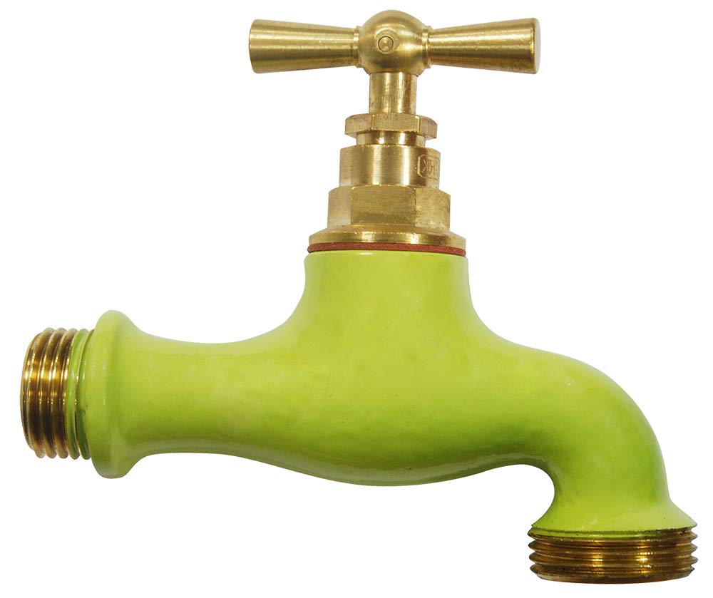 Boutt 0183005 Brass Tap Anise Green 15 x 21 Connector 20 x 27 — image 1
