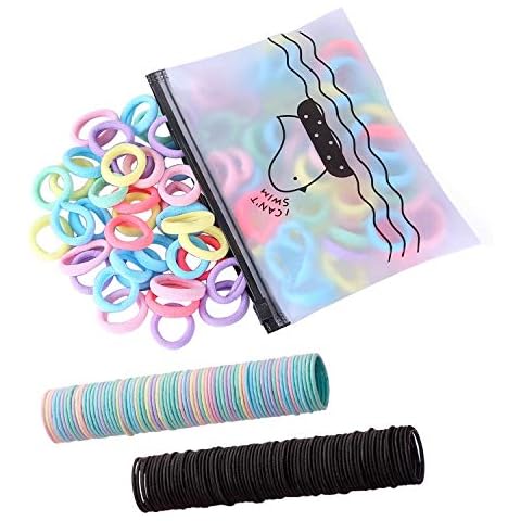 300 Pack Hair Ties for Baby, Toddlers, Girls - Not Harmful to Hair Cover