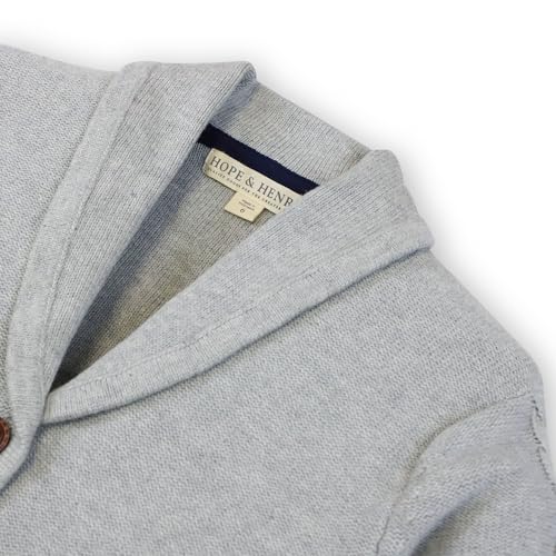 Image of Hope & Henry Girls' Long Sleeve Shawl Collar Cardigan Sweater with Waist Tie